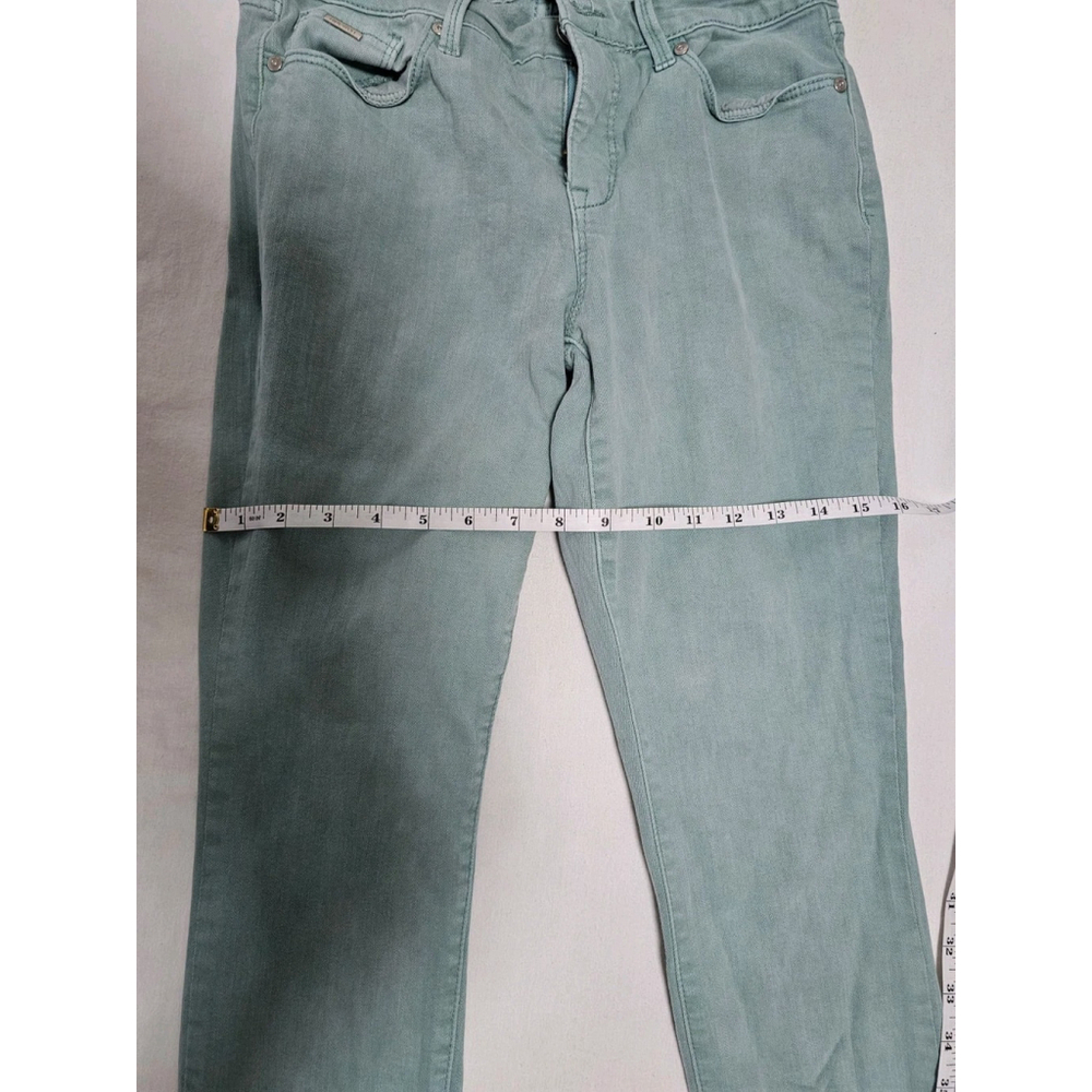 Nine West Women's Sage Green Blue Jeans Size 4 - Picture 7 of 16